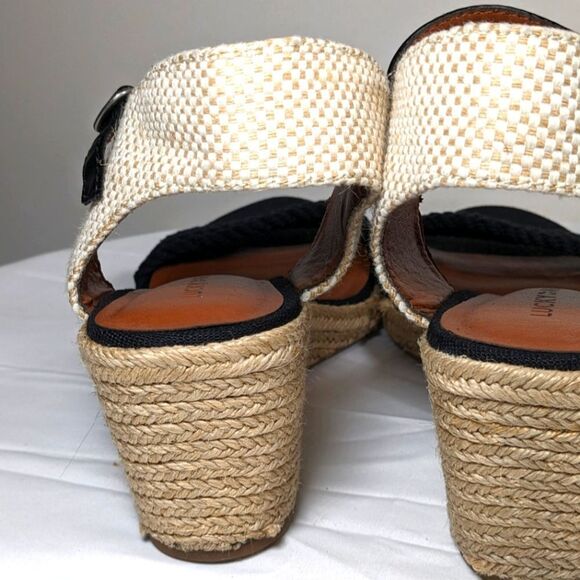 Lucky Brand Katereena Wedge Espadrilles Strap Sandal Size 9M/39 - Picture 12 of 12